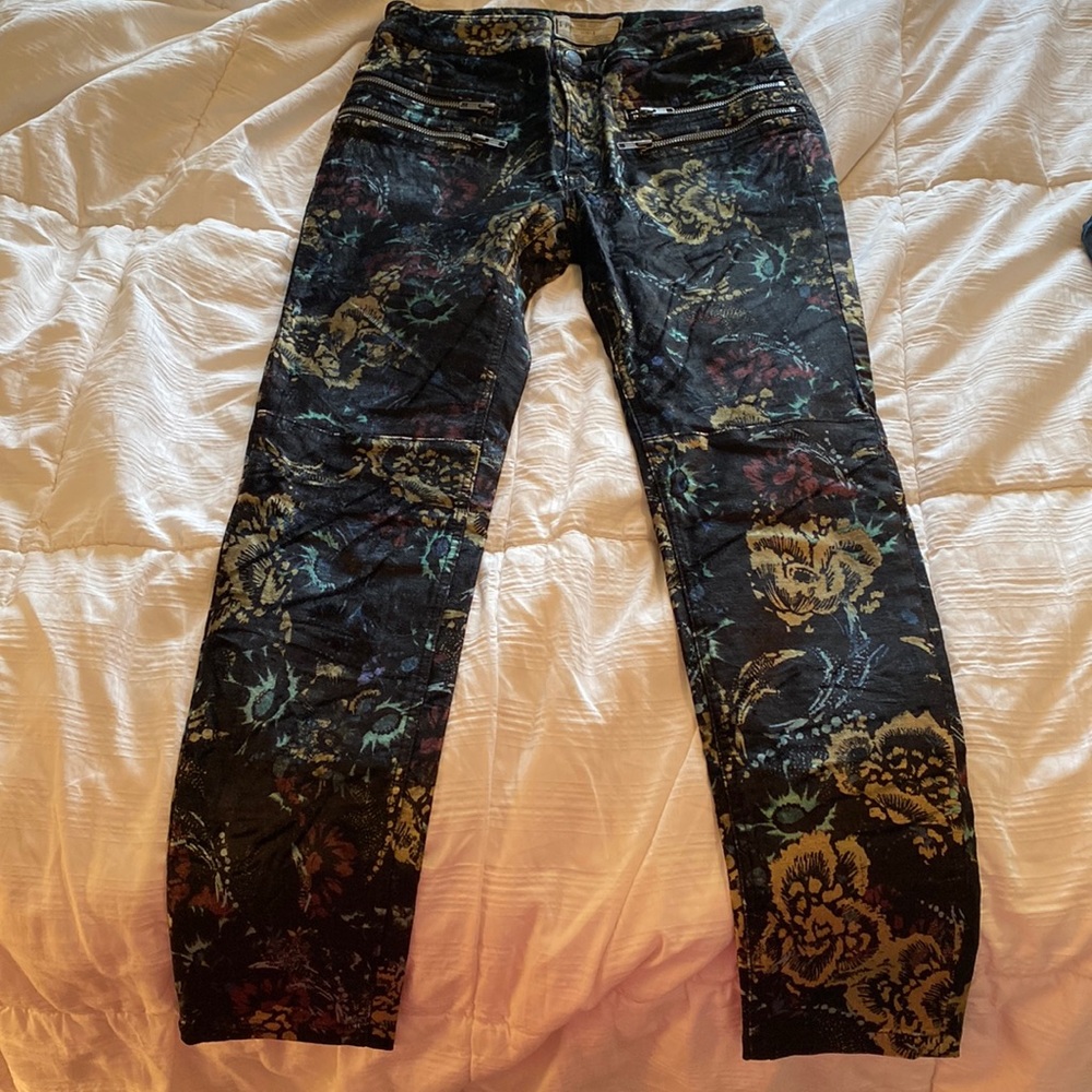 Free People Pants Velvet